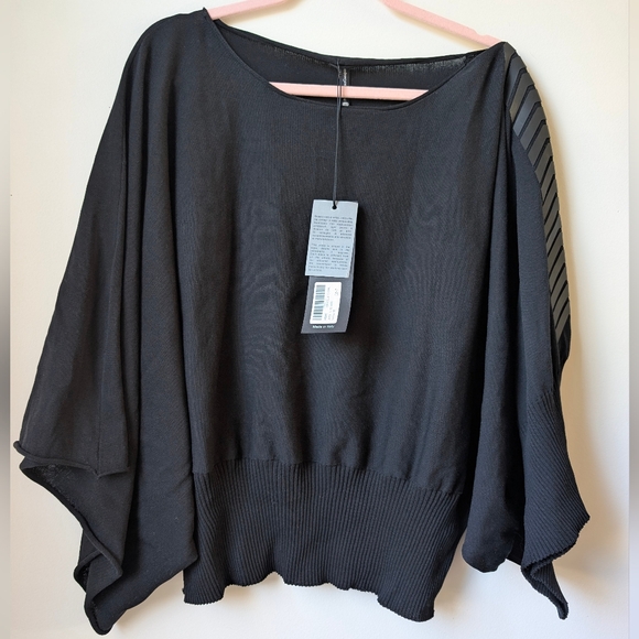 PierAntonio Gaspari Sweaters - PierAntonio Gaspari Italian Poncho Style Pullover Sweater Taglia 50 US XL NEW